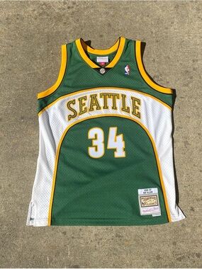Mitchell & Ness 2006-07 Ray Allen Seattle SuperSonics Swingman Jersey #34